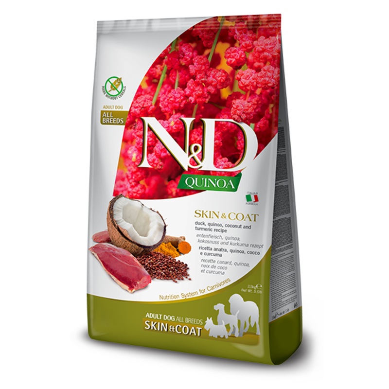 Farmina N&D Quinoa Functional Canine Dog Food - Skin & Coat Duck