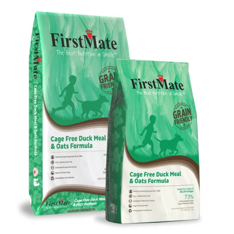 FirstMate Cage Free Duck & Oats Formula