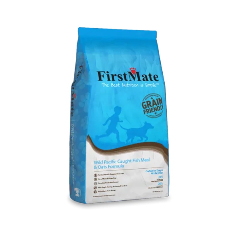 FirstMate Grain Friendly Wild Pacific Caught Fish and Oats