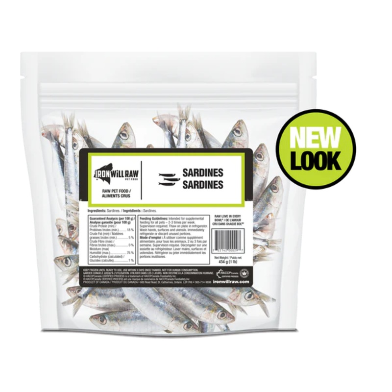 Iron Will SARDINES - 1 LB