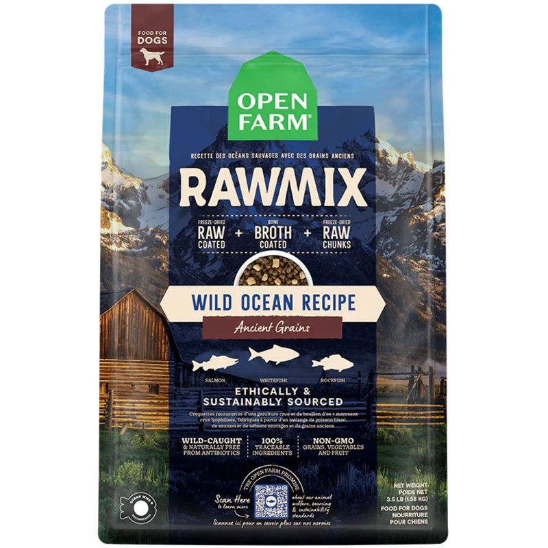 Open Farm Wild Ocean Ancient Grains RawMix for Dogs