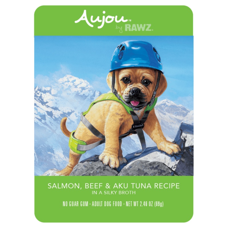 Rawz SALMON, BEEF & AKU TUNA DOG FOOD RECIPE