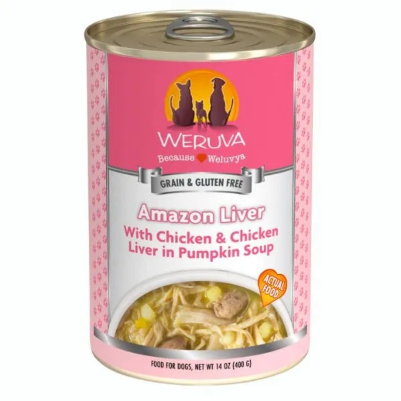 Weruva Amazon Liver Canned Dog Food