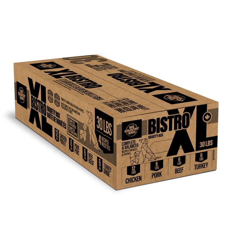 Big Country Raw XL Bistro  30 Lb