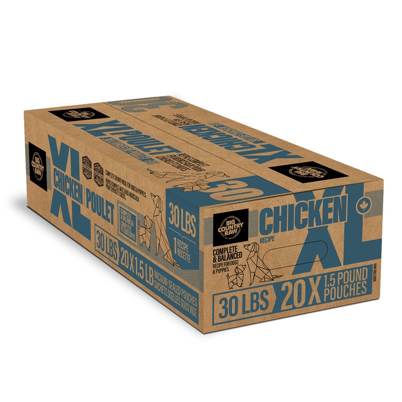 Big Country Raw XL Chicken  30 LB