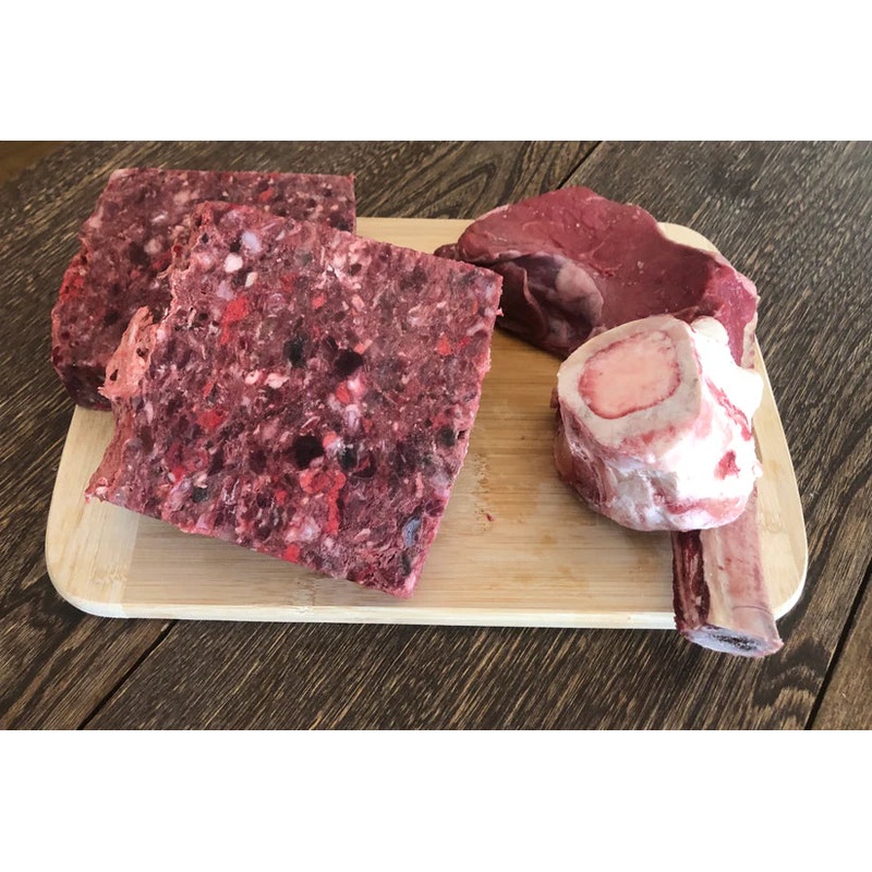 CORNERSTONE MEAT AND BONE  All Beef Raw Dog Food