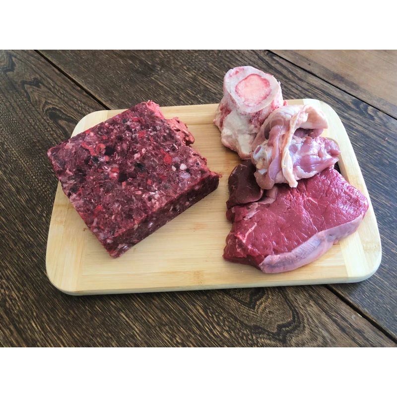CORNERSTONE MEAT AND BONE  Chicken & Beef Raw Dog Food