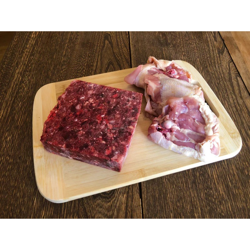 CORNERSTONE MEAT AND BONE  Chicken Blend Raw Dog Food