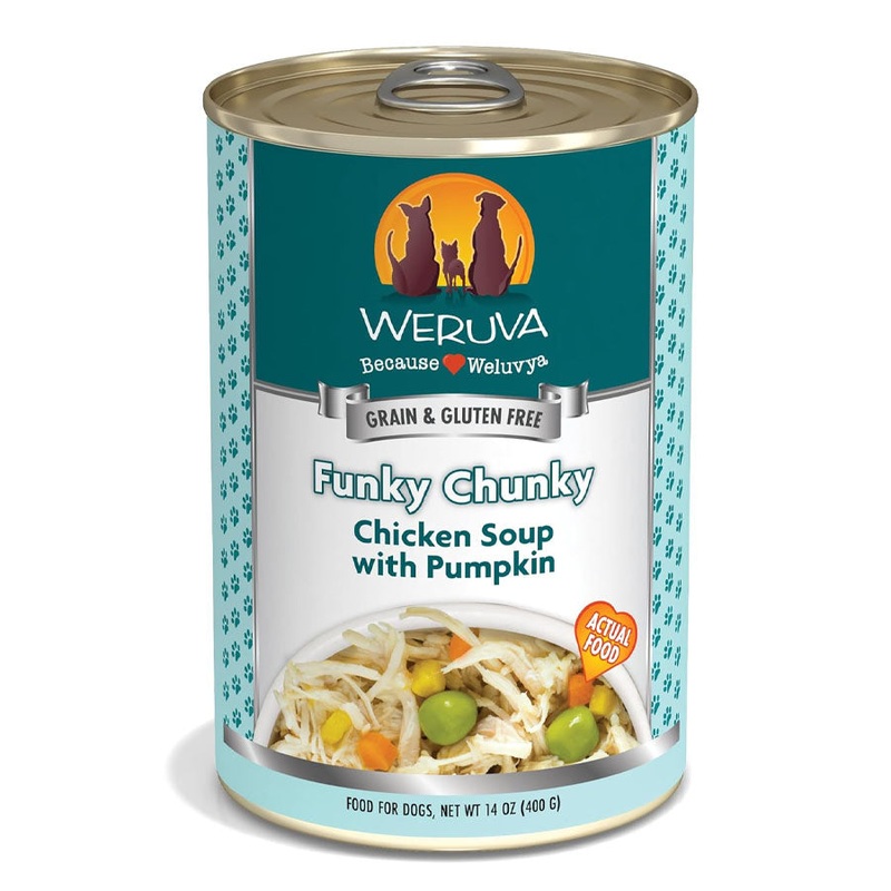 Weruva Funky Chunky Chicken Soup With Pumpkin For Dogs, 14oz