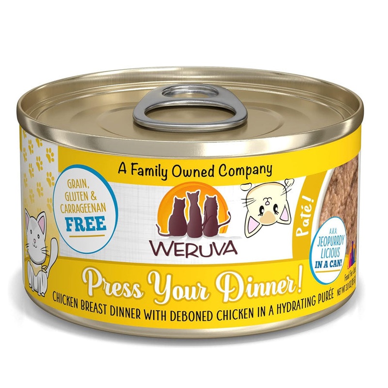 Weruva Press Your Dinner Pate, 3oz