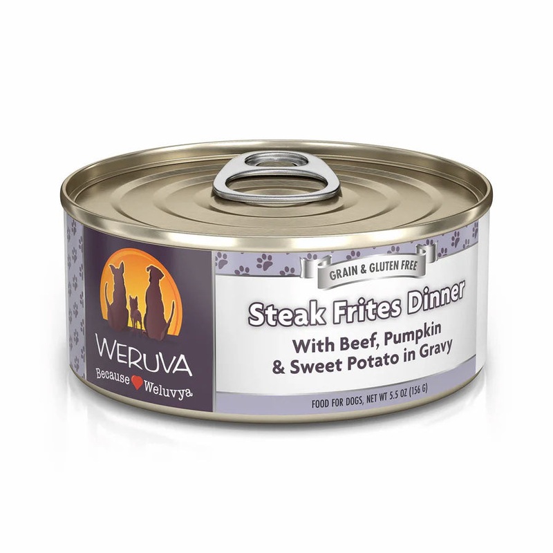 Weruva Steak Frites For Dogs, 5.5oz