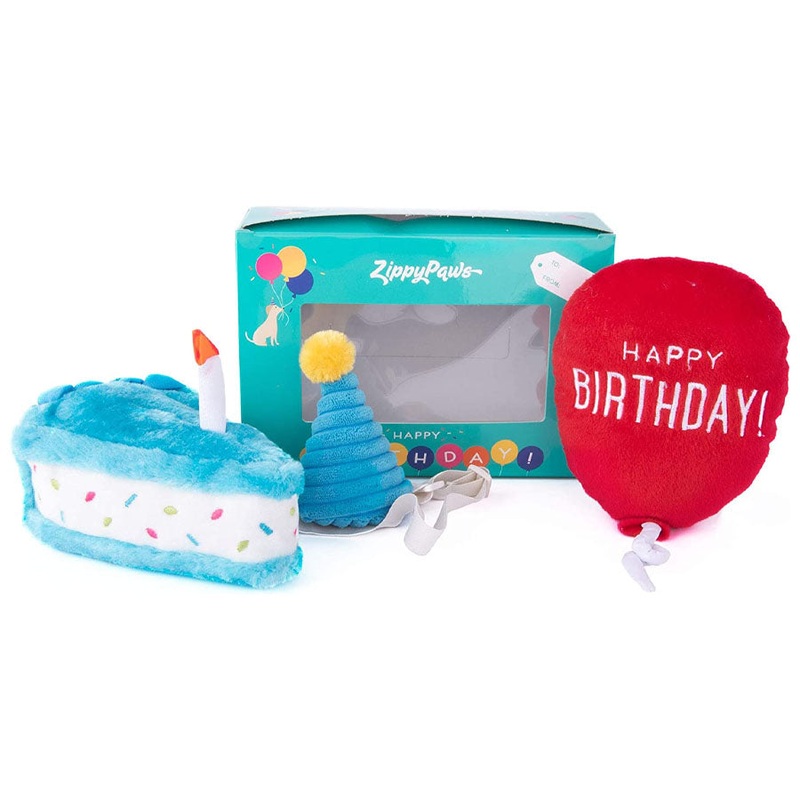 Zippy Paws Birthday Box, 3 Pack