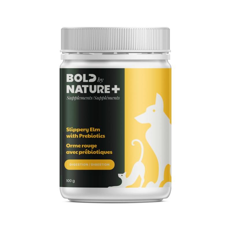 Bold By Nature Slippery Elm with Prebiotics For Dogs & Cats - 100 g