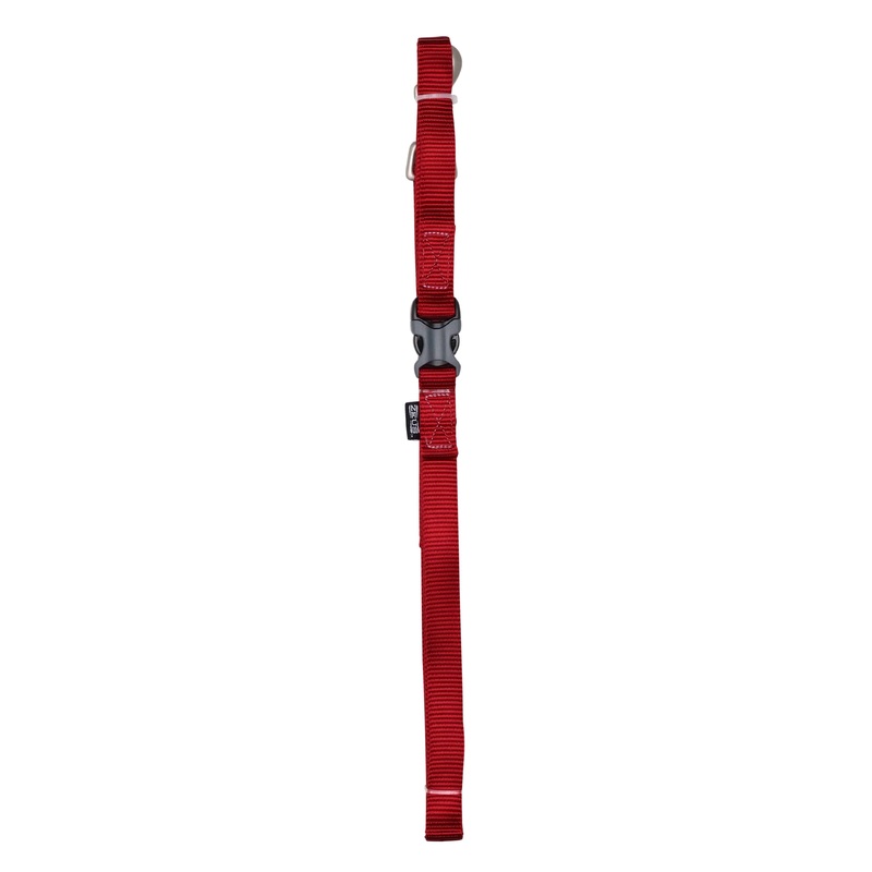 Zeus Nylon Leash - Red - Small - 4ft