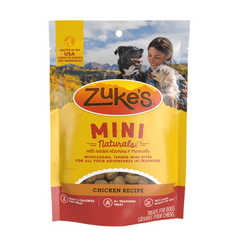 Zukes Mini Naturals Chicken Recipe Dog Treats - 1 lb
