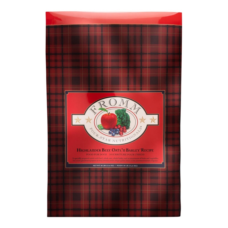 Fromm Four Star Highlander Beef, Oats, 'n Barley Dog Food