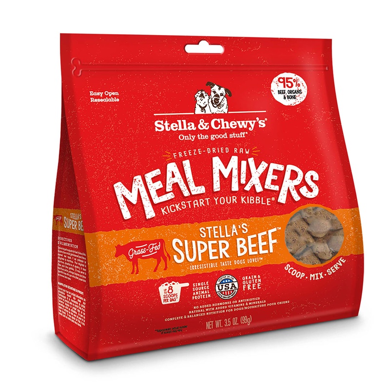 Stella & Chewys Beef Meal Mixers Dog Food Topper