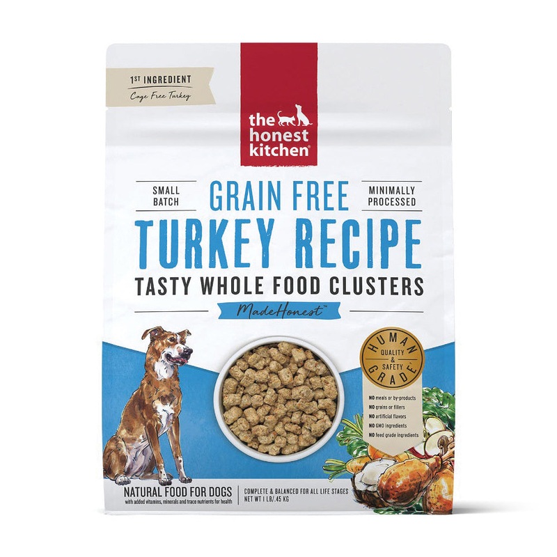 The Honest Kitchen Turkey Grain-Free Clusters Dog Food