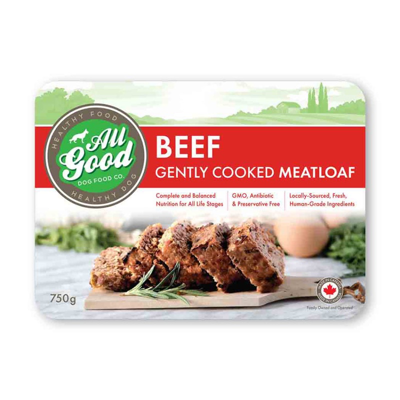 All Good Dog Food Beef Gently Cooked Dog Food