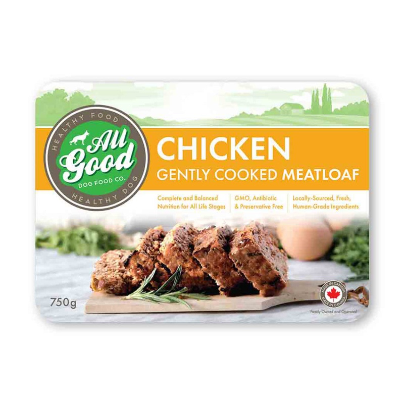All Good Dog Food Chicken Gently Cooked Dog Food