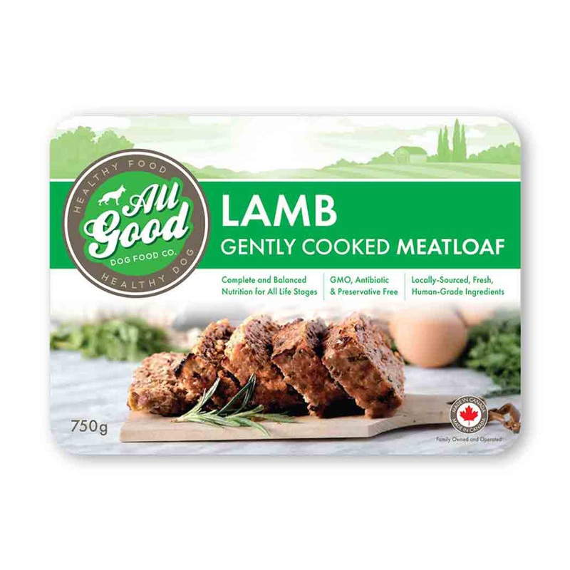 All Good Dog Food Lamb Gently Cooked Dog Food