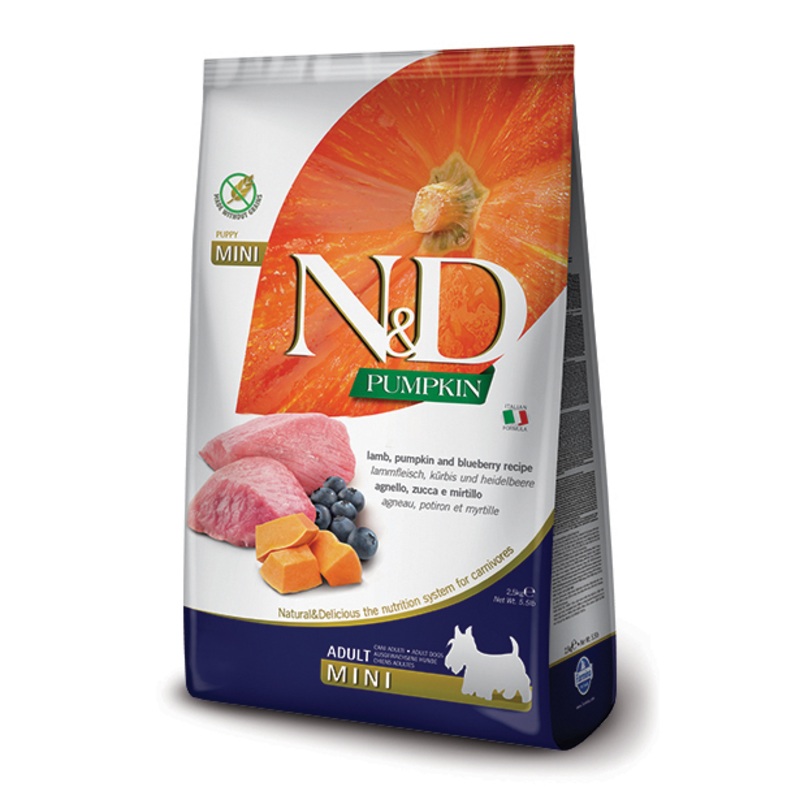 Farmina N&D Pumpkin Lamb & Blueberry Mini Dog Food