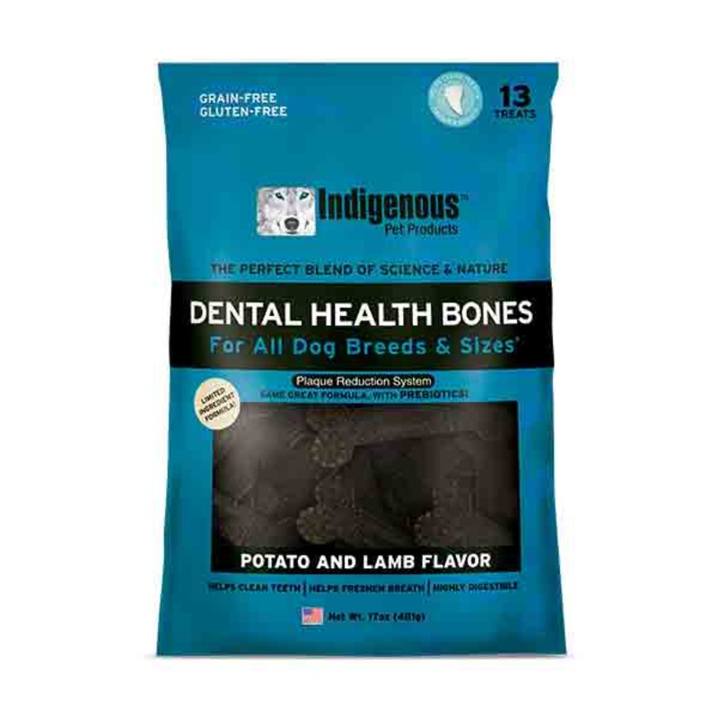 Indigenous Potato & Lamb Dental Health Bones Dog Treats
