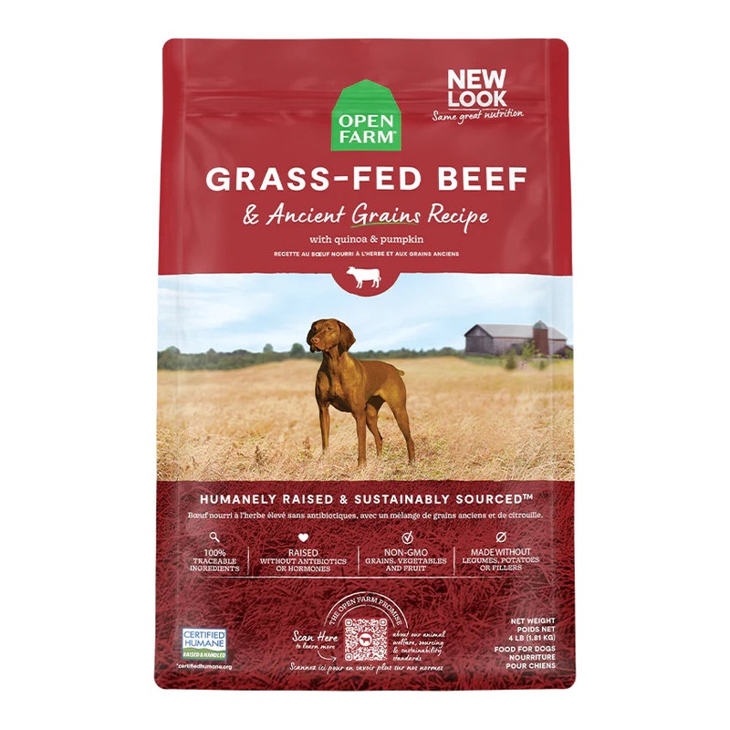 Open Farm Beef & Ancient Grains Dog Food