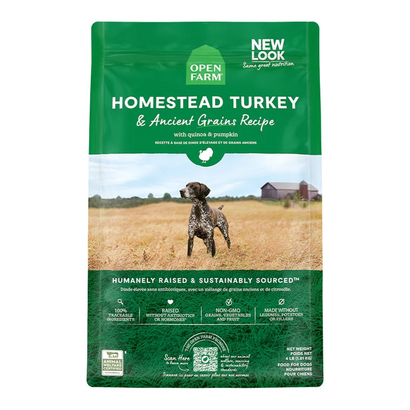 Open Farm Turkey & Ancient Grains Dog Food
