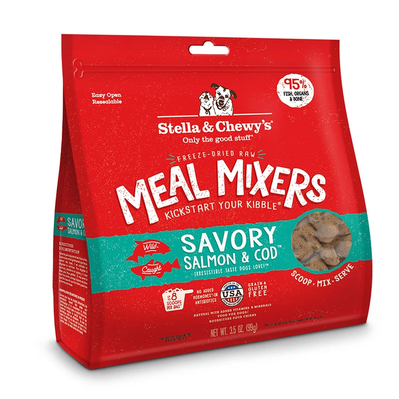 Stella & Chewys Salmon & Cod Meal Mixers Dog Food Topper