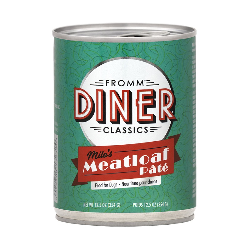 Fromm Diner Milo's Meatloaf Pt Dog Wet Food
