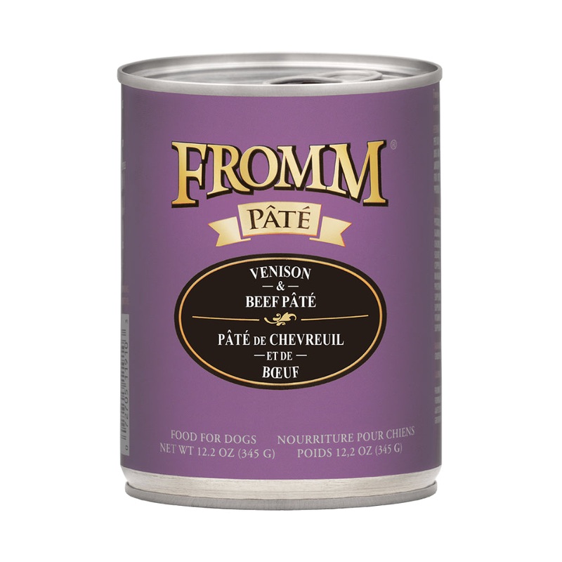 Fromm Venison & Lentil Pt Dog Wet Food