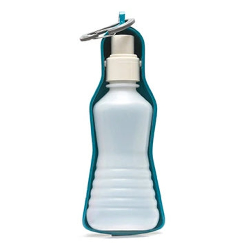 Messy Mutts Blue Plastic Water Dispenser for Dogs