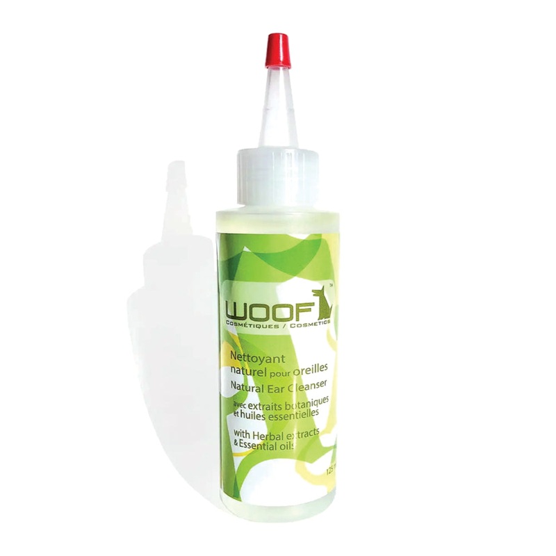 Woof Cosmetics Natural Ear Cleanser for Dogs