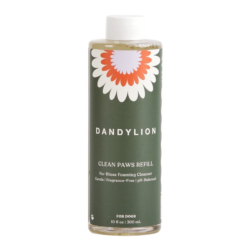 Dandylion Refill Clean Paws No-Rinse Foaming Cleanser for Dogs