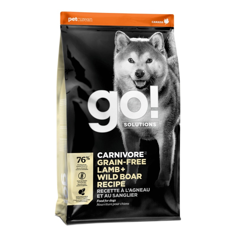GO! Carnivore Lamb & Wild Boar Grain-Free Dog Food