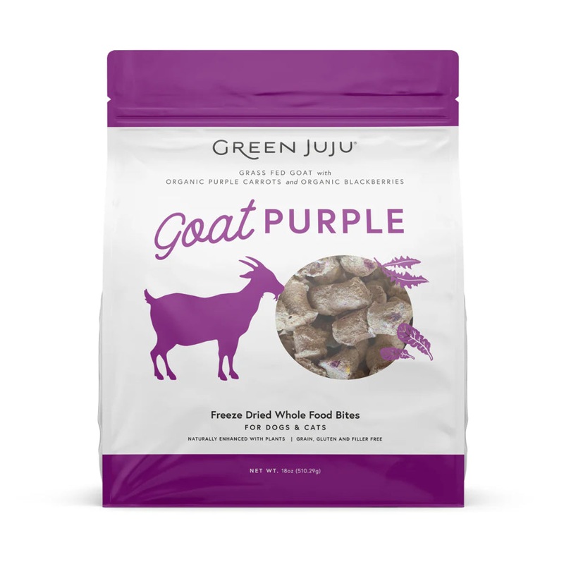 Green Juju Goat Purple Whole Food Bites Dog & Cat Treats