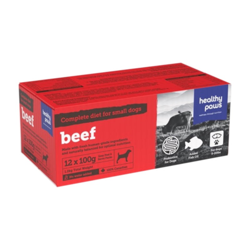 Healthy Paws Beef Small Canine Complete Dog Food