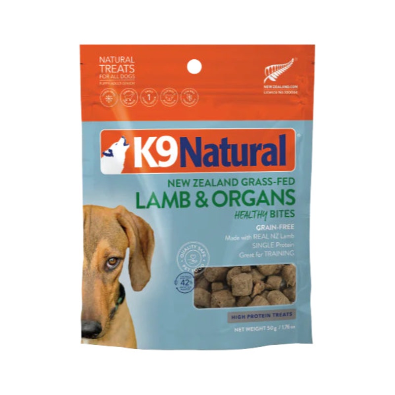 K9 Natural Lamb & Organs Healthy Bites Dog Treats