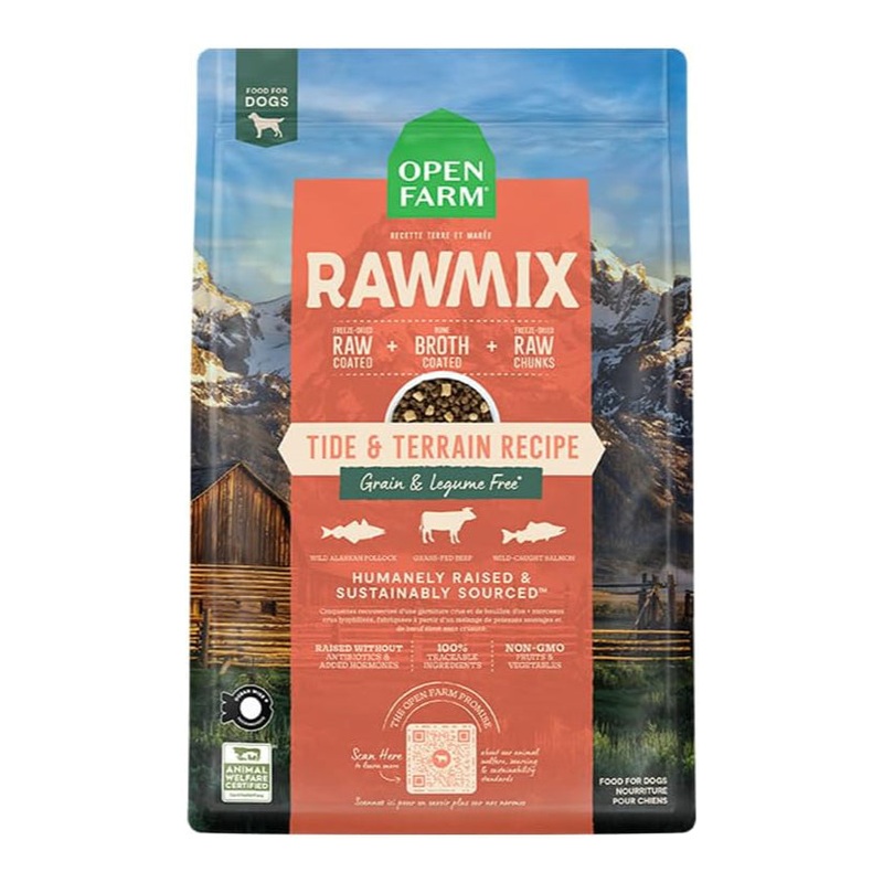 Open Farm Tide & Terrain Grain-Free RawMix Dog Food