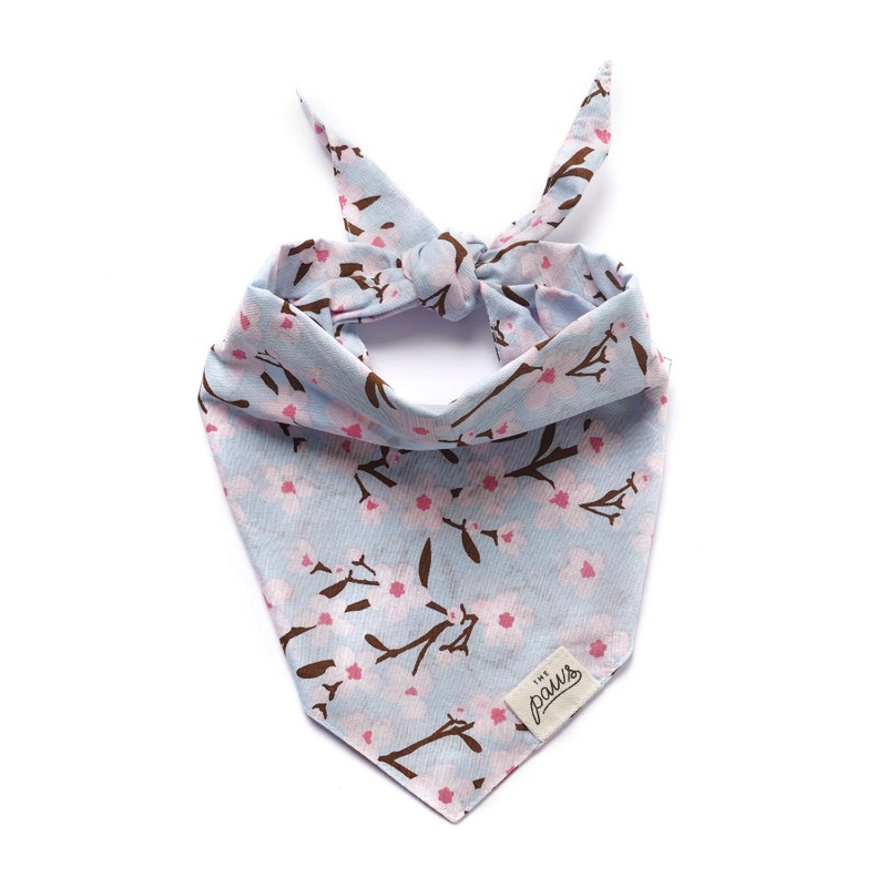 The Paws Cherry Blossom Bandana for Dogs