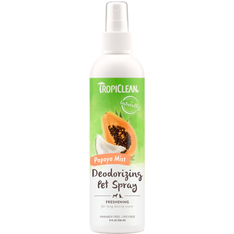 TropiClean Deodorizing Spray Papaya Mist - 8 oz