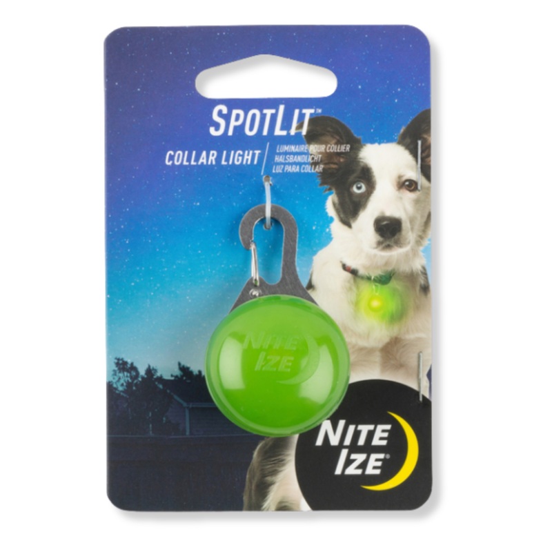 SpotLit Collar Light - Green