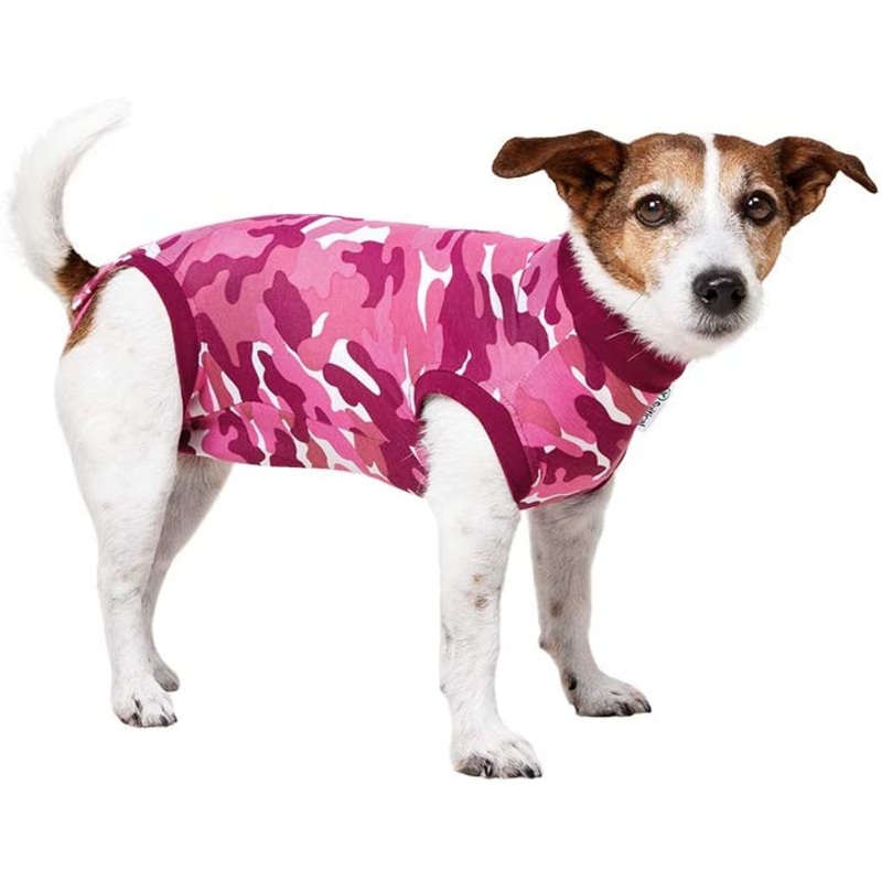 Suitical Recovery Suit for Dogs - Pink Camo