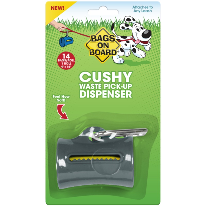 Bags on Board Bag Dispenser - Gray
