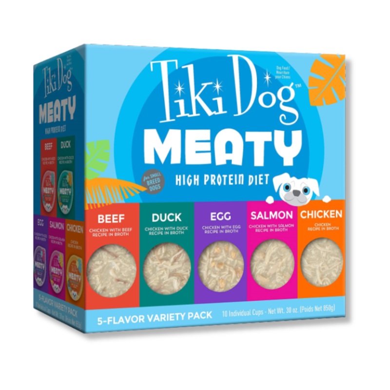 Tiki Dog Meaty Variety Pack - 3 oz (10 Pack)