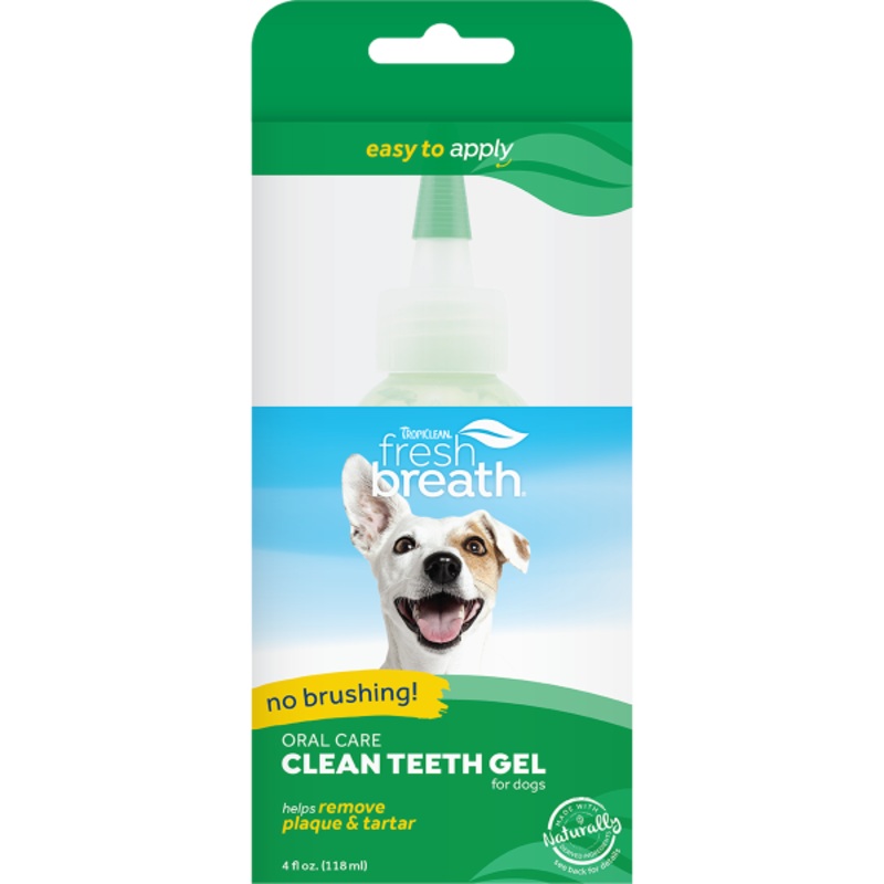 TropiClean Fresh Breath Clean Teeth Gel - 4 oz