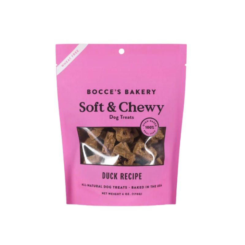 Bocce's Bakery Duck Soft and Chewy Treats - 6 oz