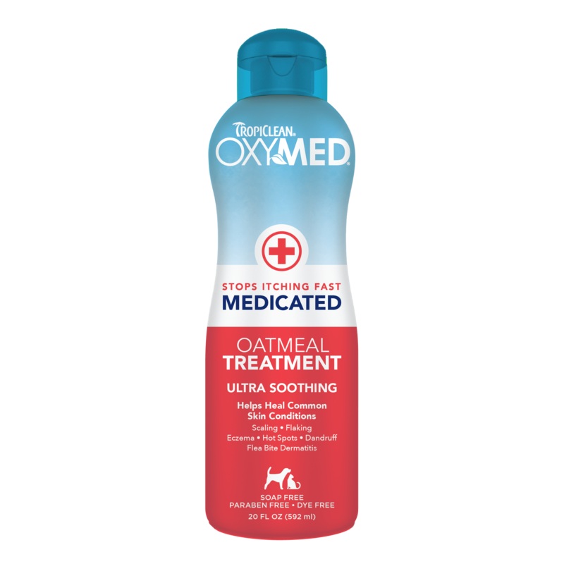 TropiClean OxyMed Medicated Oatmeal Treatment - 20 oz