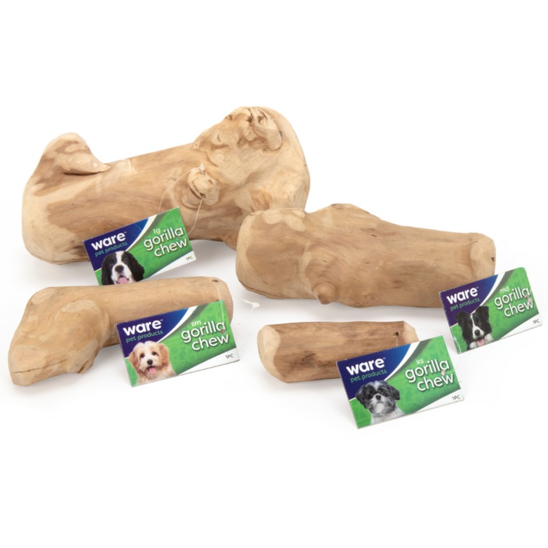 Ware Gorilla Chew - Natural Wood Chew